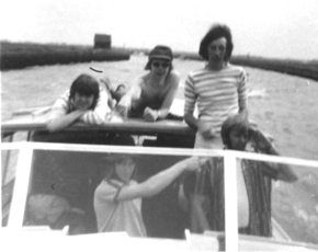 'All Aboard the Skylark' 
L-R: Mike, Pete, Derrick, Tony, Paul